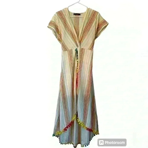 America & Beyond Rainbow Sunshine Beach
Cover Up Dress Size Small - Picture 2 of 14